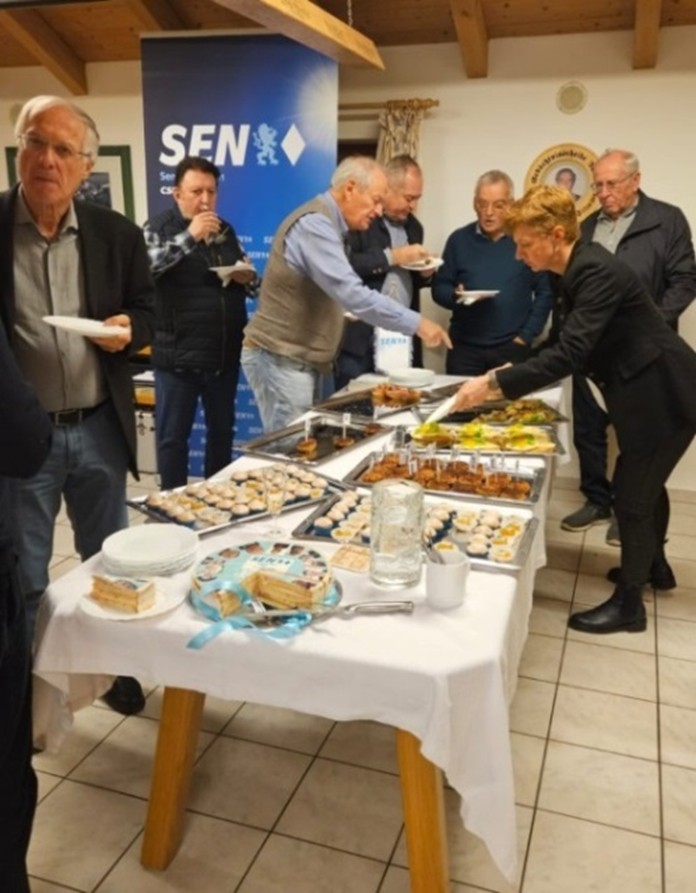 Buffet bei der Gründung